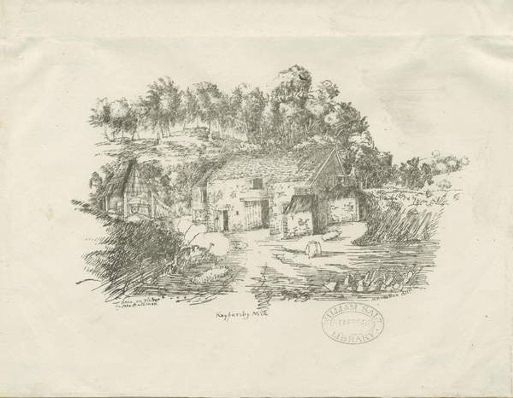 Detail of Biddulph - Knypersley Mill by School English