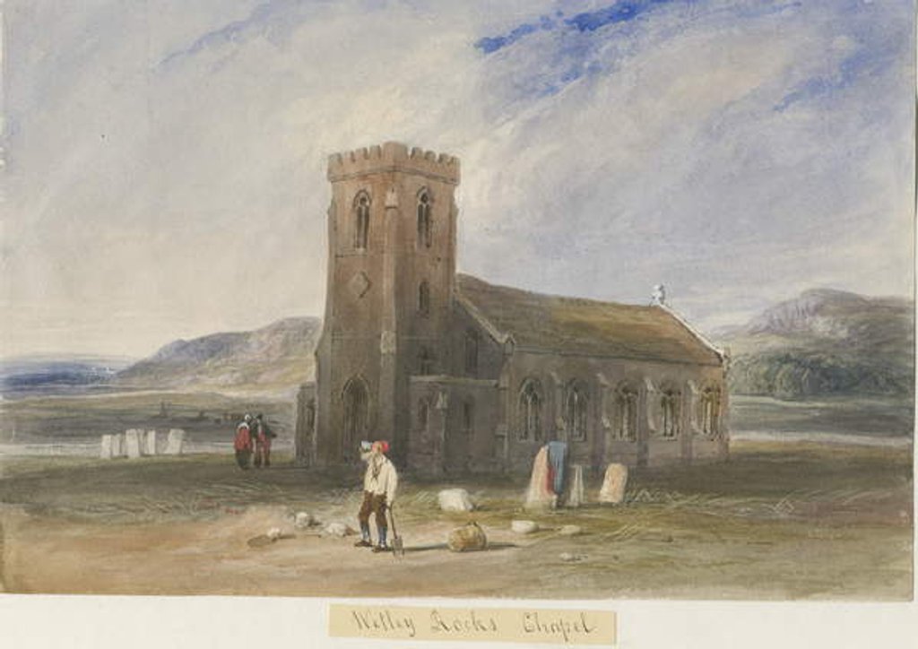 Detail of Wetley Rocks - Chapel by Lewis John Wood