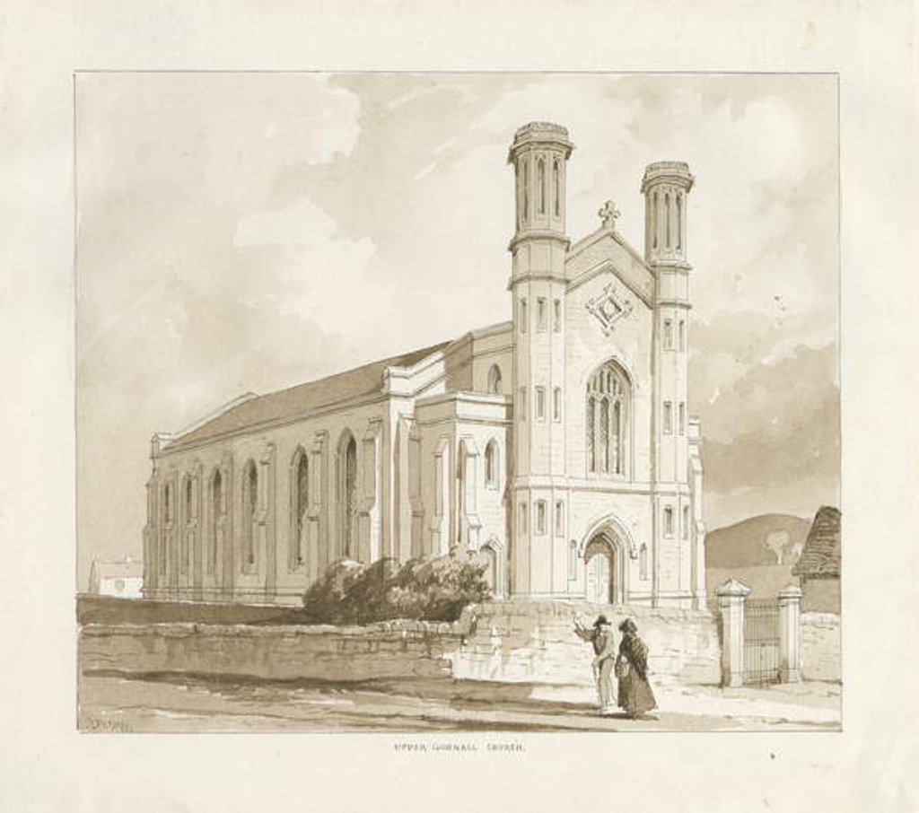 Detail of Gornal Church by Thomas Peploe Wood