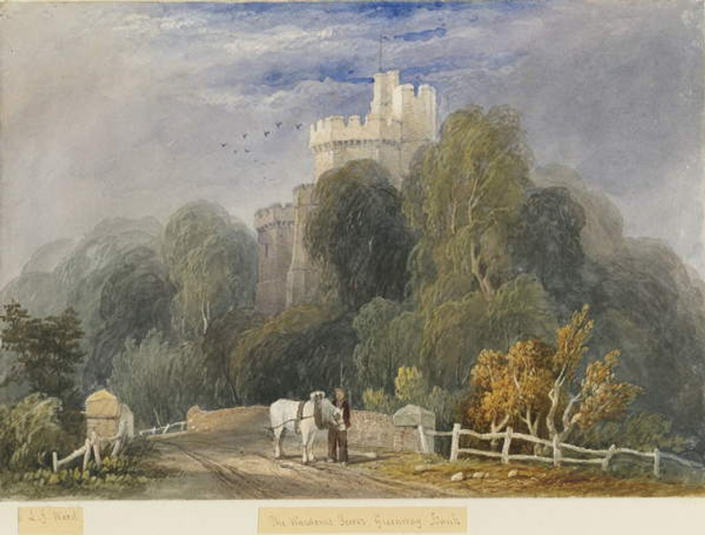 Detail of Greenway Bank - The 'Warder's Tower' by Lewis John Wood