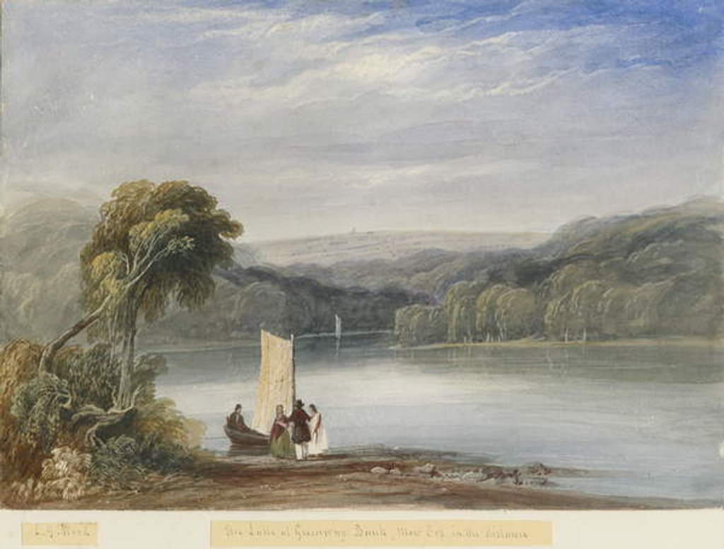 Detail of Greenway Bank - Lake by Lewis John Wood