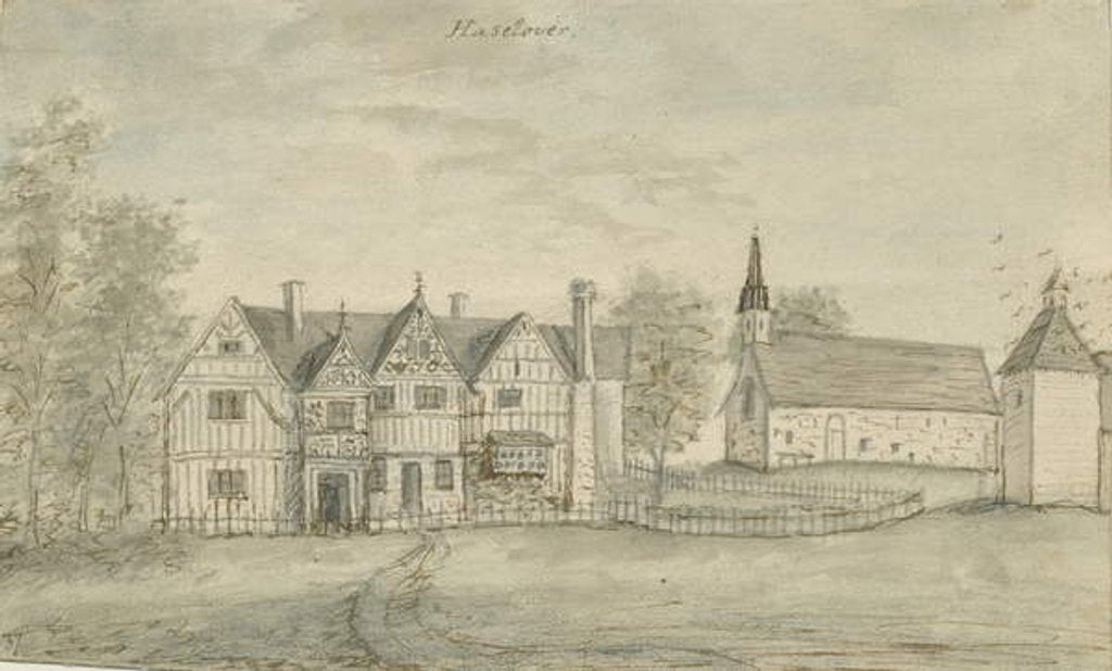 Detail of Haselour Chapel by Stebbing Shaw