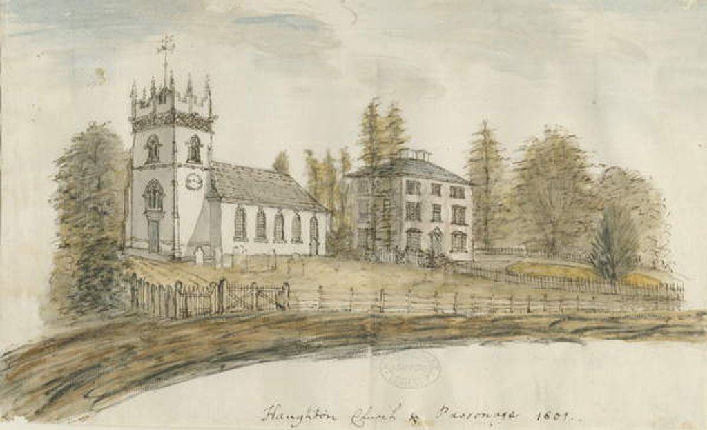 Detail of Haughton Church by Stebbing Shaw