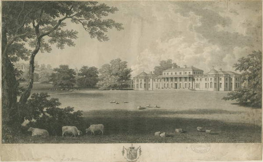Detail of Shugborough Hall by School English