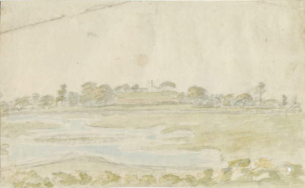 Detail of High Offley Church by Stebbing Shaw