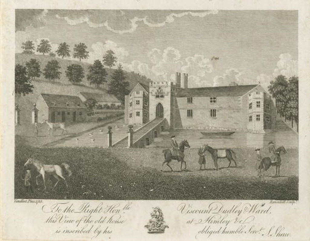 Detail of Himley Hall by Stebbing Shaw