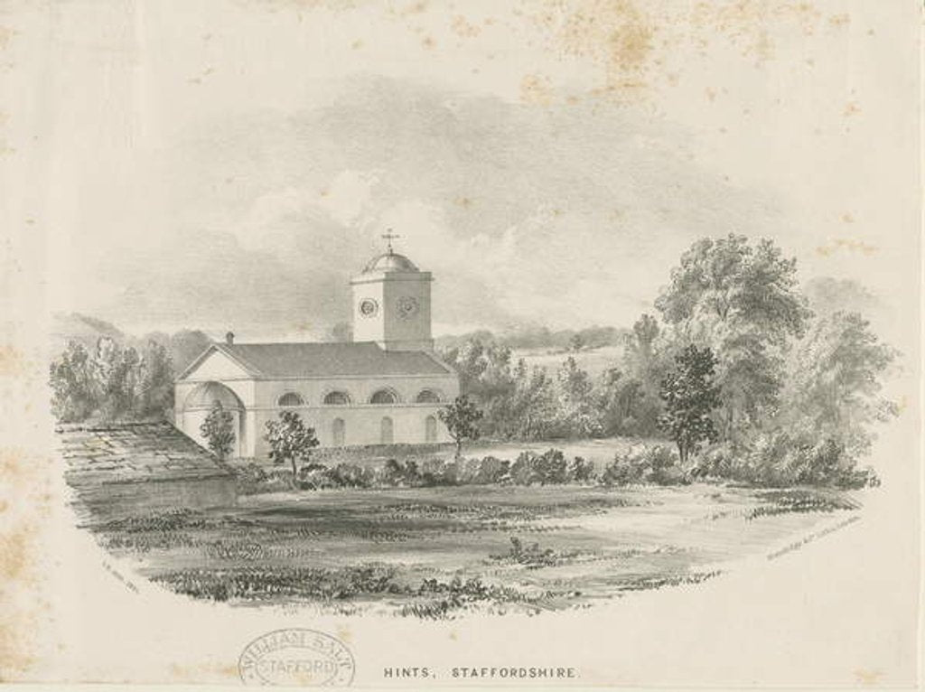 Detail of Hints Church by School English