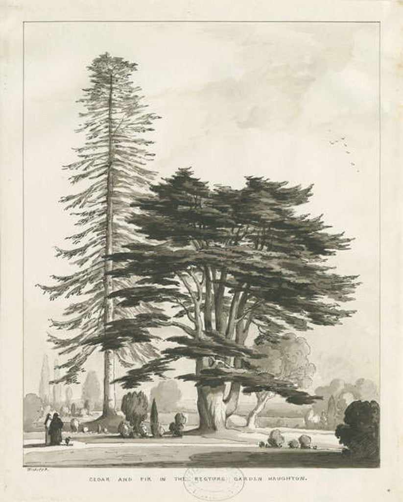 Detail of Haughton Rectory by Thomas Peploe Wood