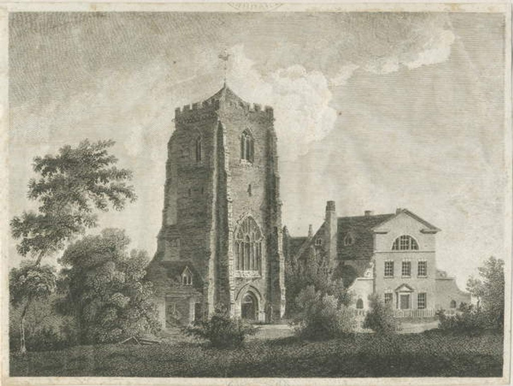 Detail of Ranton Abbey [Priory] by Stebbing Shaw