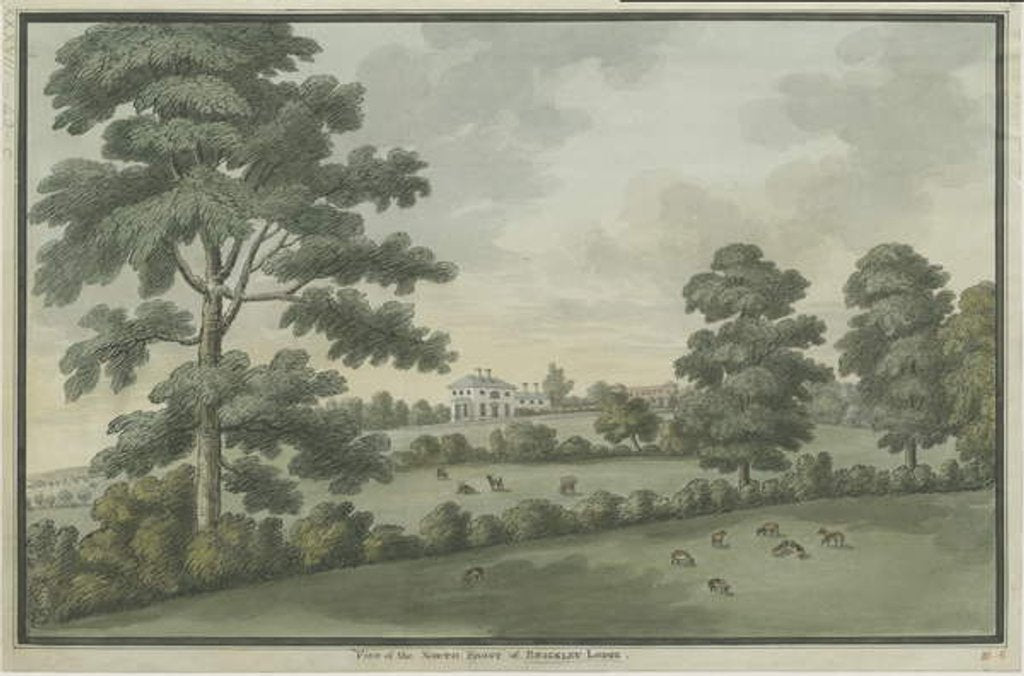 Detail of Needwood - Brickley Lodge by School English