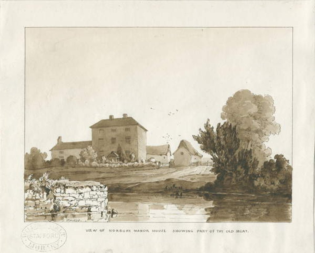 Detail of Norbury Manor by Thomas Peploe Wood