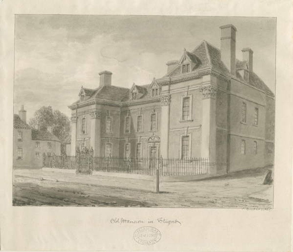 Detail of Stafford - Shire Hall by School English