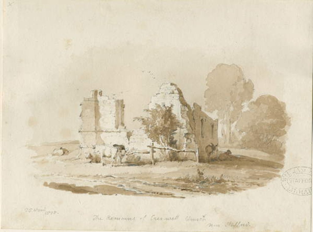 Detail of Stafford - Creswell Chapel by Thomas Peploe Wood