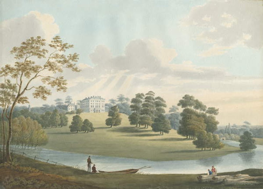 Detail of Patshull House by Robert Noyes