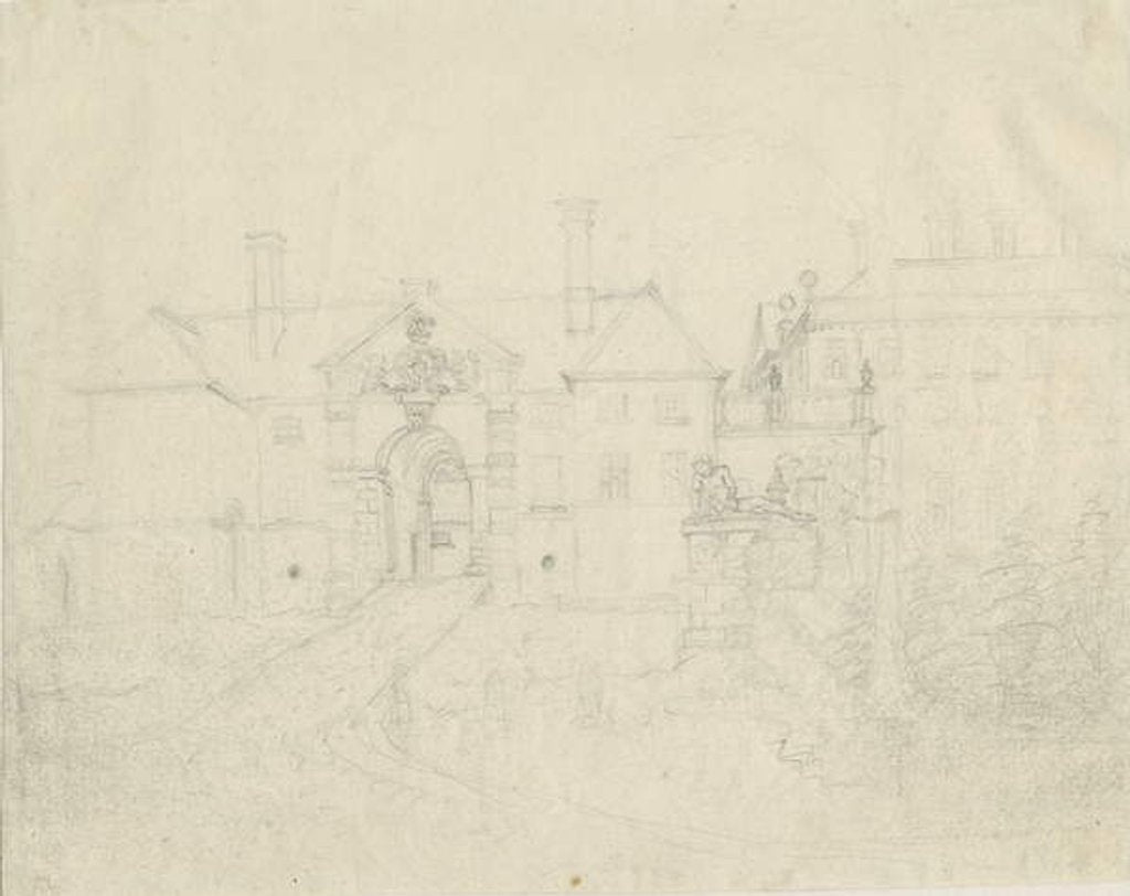 Detail of Patshull House by Stebbing Shaw