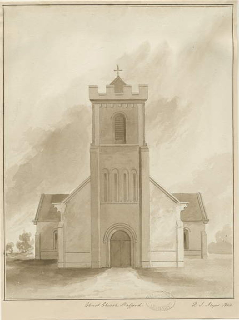 Detail of Stafford - Christ Church by Henry James Noyes