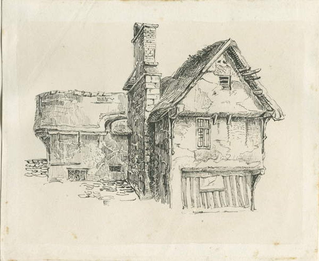 Detail of Standon Hall by Thomas Peploe Wood