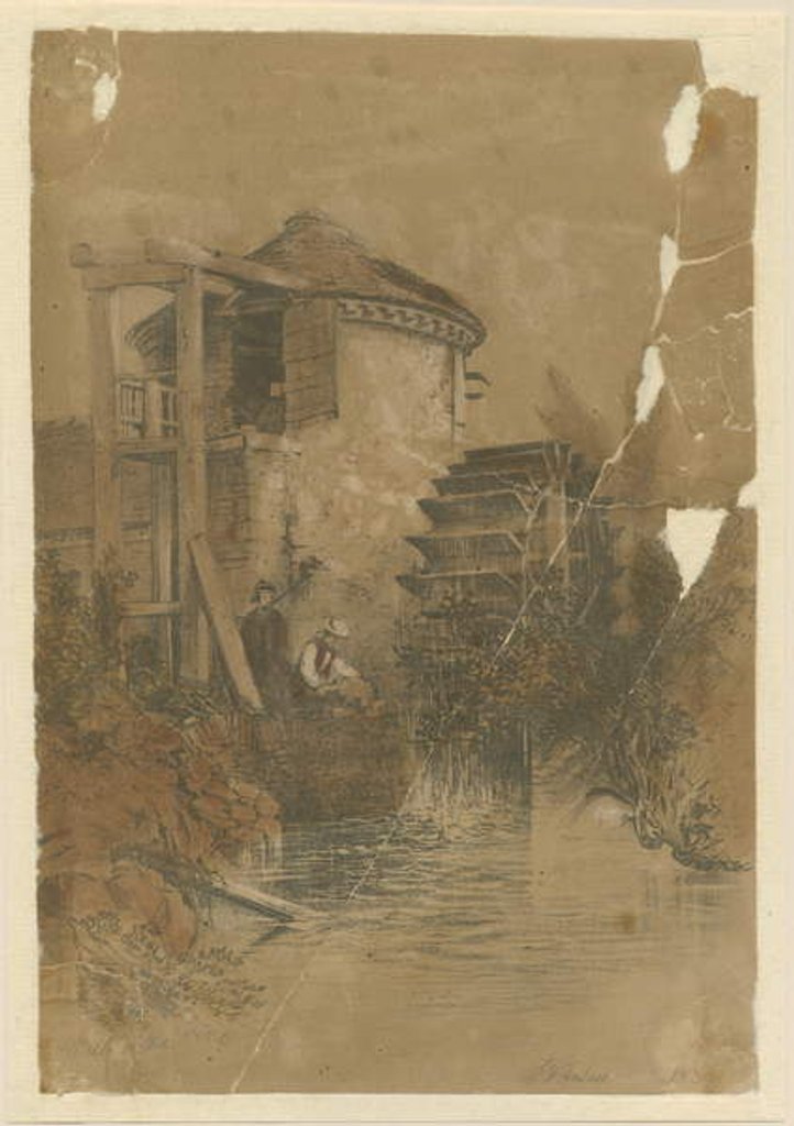 Detail of Stoke-upon-Trent - Boothen Mill by School English