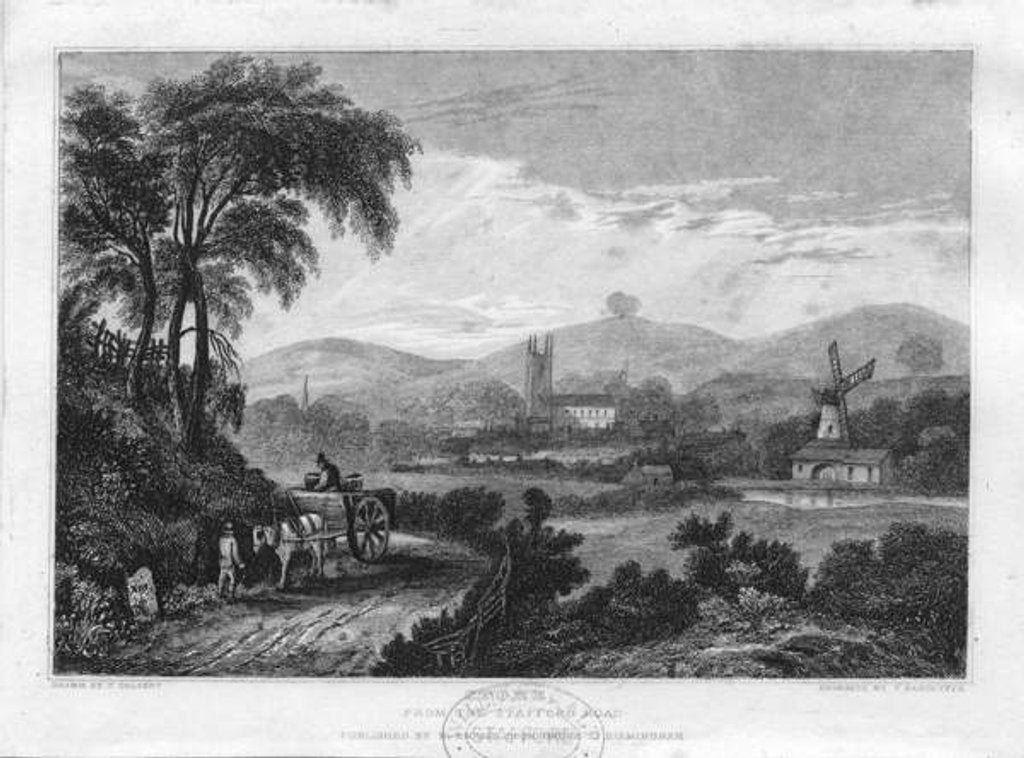 Detail of Stone from the Stafford Road by Frederick Calvert