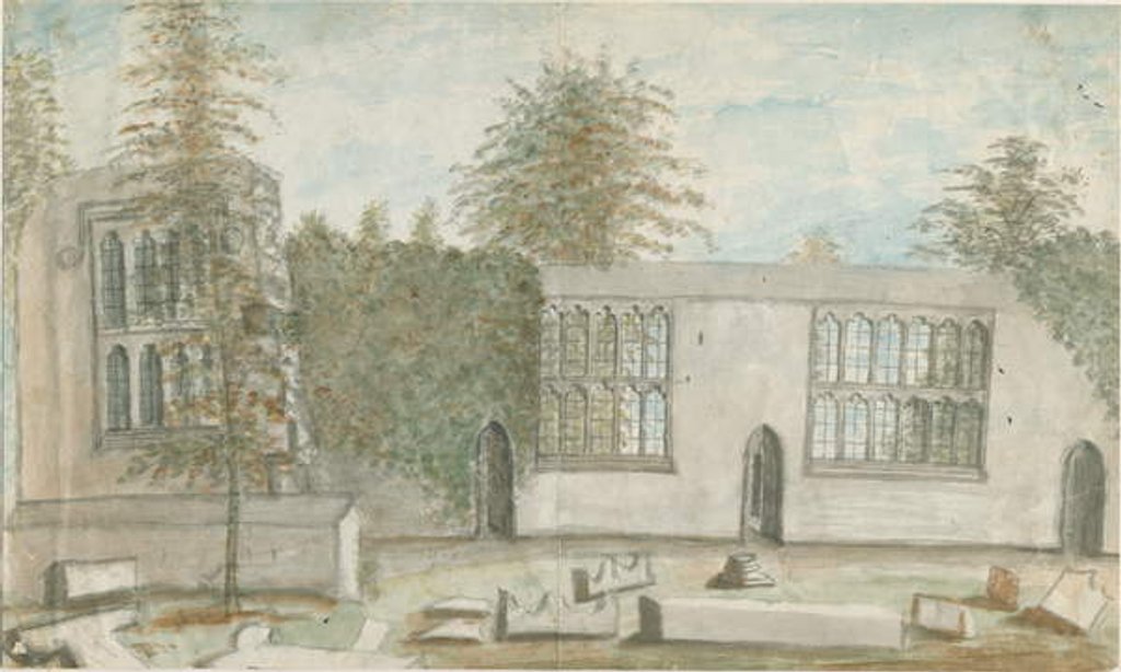 Detail of Tixall Hall by Stebbing Shaw