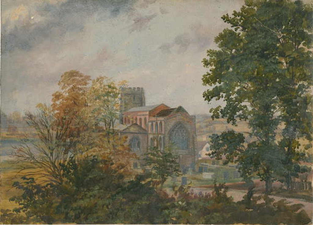 Detail of Lichfield - St. Chad's Church: by School English