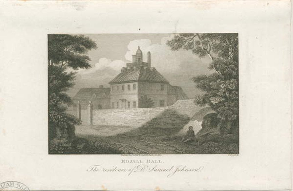 Detail of Lichfield - Edial Hall by Charles Pye