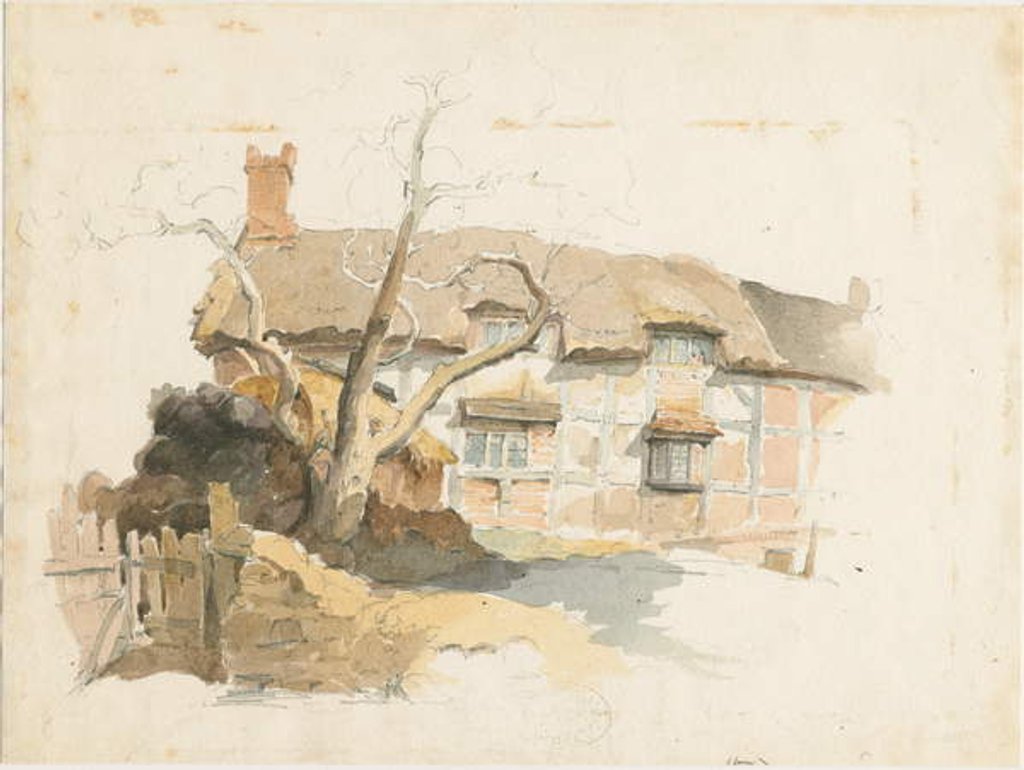 Detail of Wolseley - Cottage by Thomas Peploe Wood