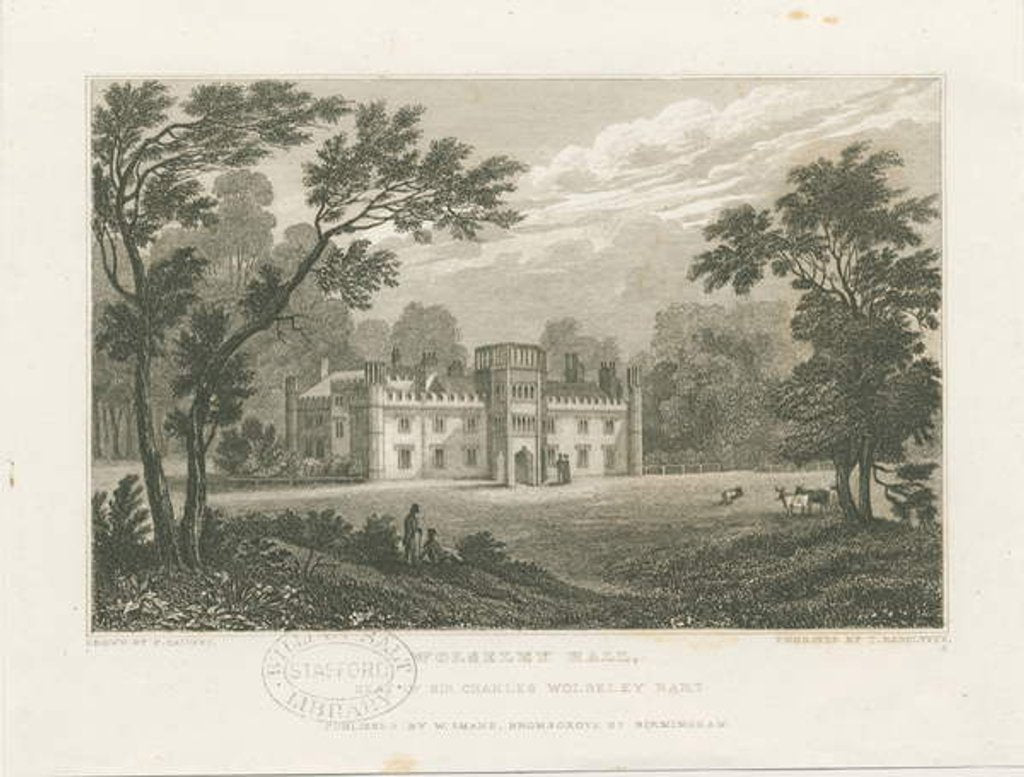 Detail of Wolseley Hall by Frederick Calvert