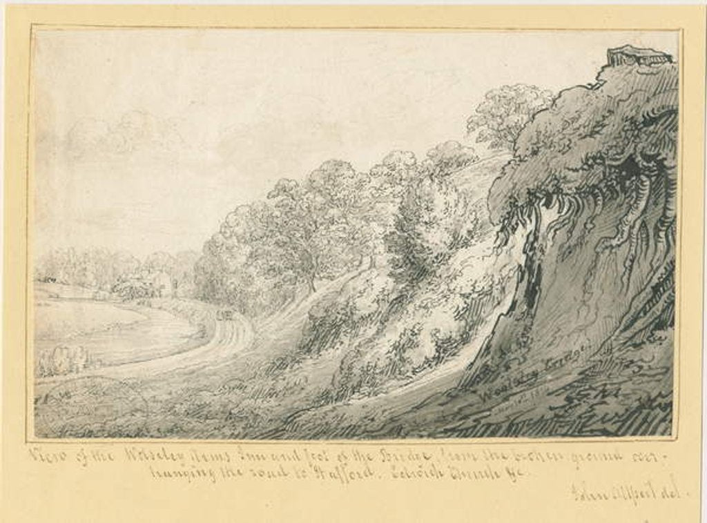 Detail of Wolseley - Wolseley Arms Inn by John Allport