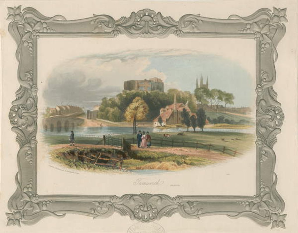 Detail of Tamworth Castle by School English