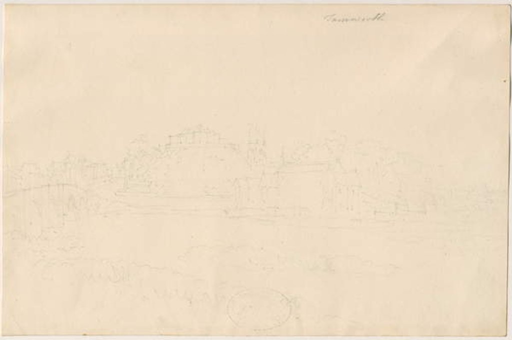 Detail of Tamworth Castle by School English