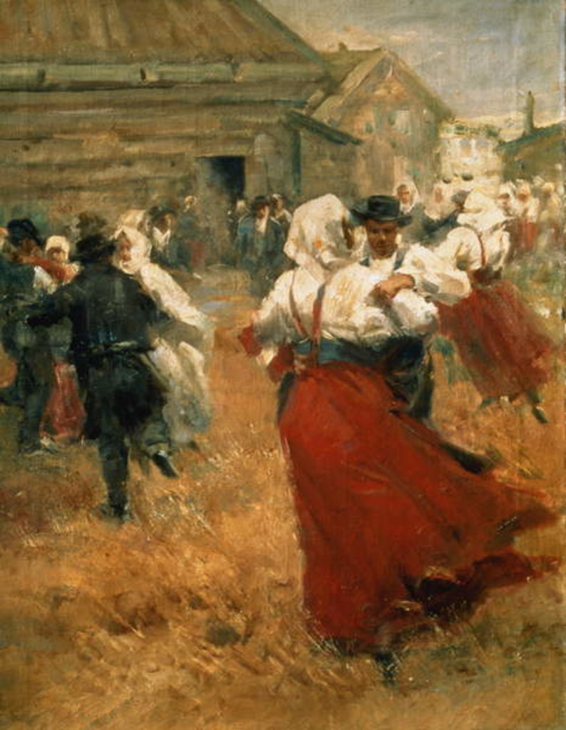 Detail of Country Festival, 1890s by Anders Leonard Zorn