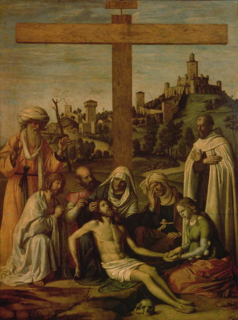 Detail of The Deposition by Giovanni Battista Cima da Conegliano