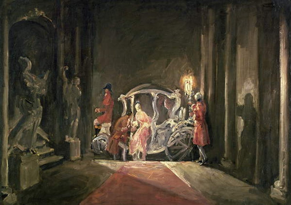 Detail of Guest, 1926 by M. F. Hofmann