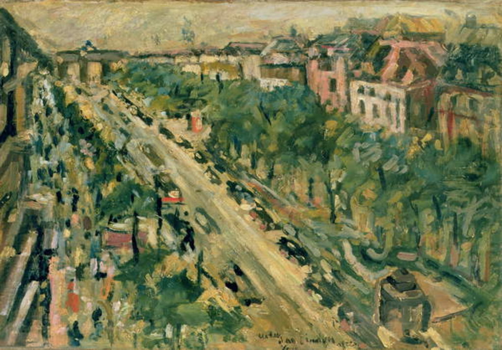 Detail of Berlin, Unter den Linden, 1922 by Lovis Corinth
