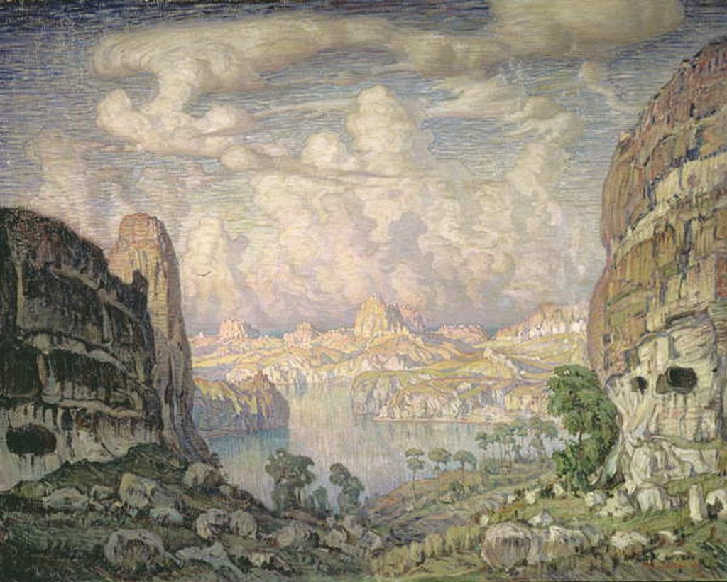 Detail of Southern Land, 1908 by Konstantin Fedorovich Bogaevsky