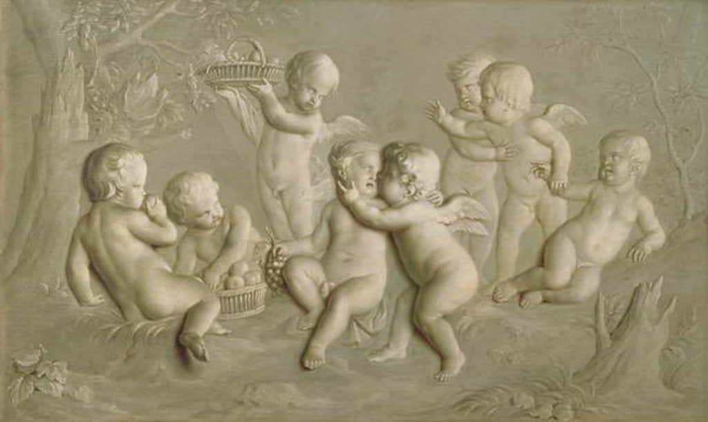 Detail of Juvenile Bacchanalia, 1783 by Grigoriy Ivanovich Ugryumov