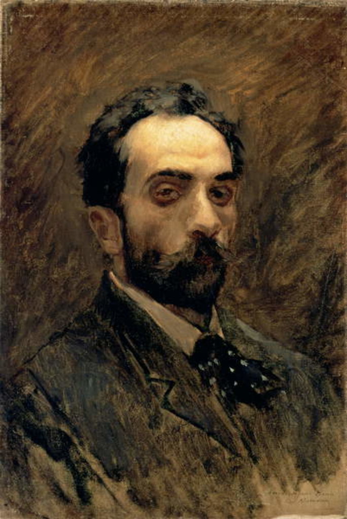 Detail of Self Portrait, 1890s by Isaak Ilyich Levitan