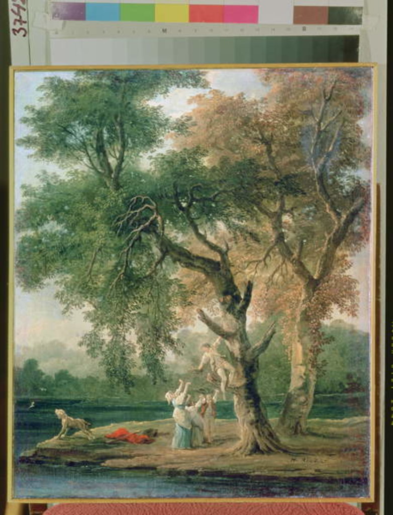 Detail of Nest Destroyers, 1780s by Hubert Robert