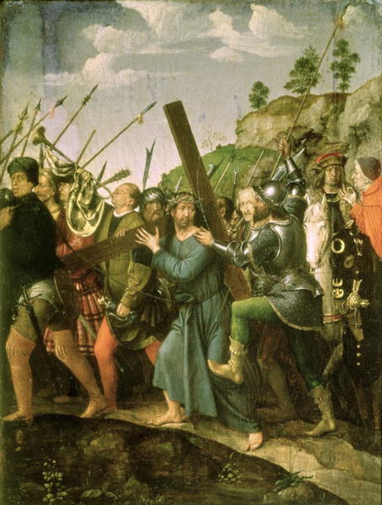 Detail of Christ Carrying the Cross, 1518-25 by Michiel Sittow