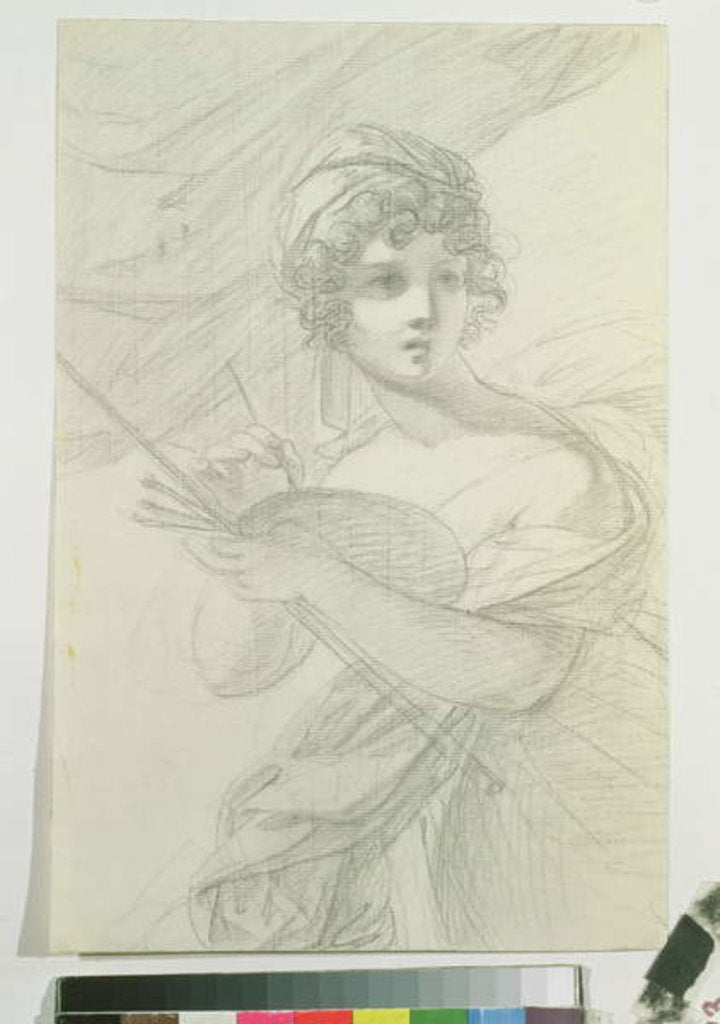 Detail of Self Portrait, c.1800 by Elisabeth Louise Vigee-Lebrun