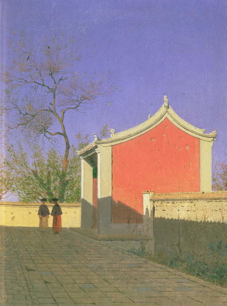 Detail of Meeting House of the Solones, Ak-Kent, 1869-70 by Vasili Vasilievich Vereshchagin