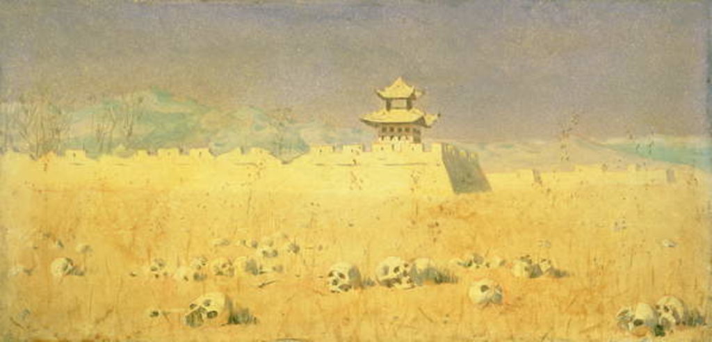 Detail of Ruins in Chuguchak, 1869 by Piotr Petrovitch Weretshchagin