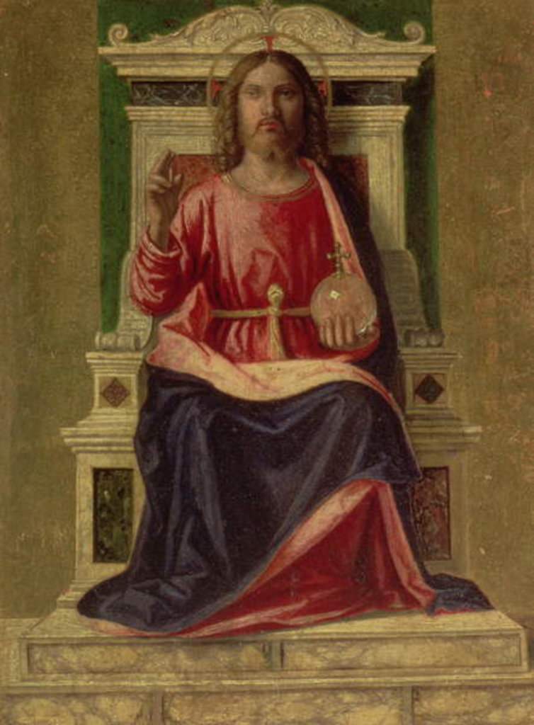 Detail of Christ Enthroned, c.1505 by Giovanni Battista Cima da Conegliano