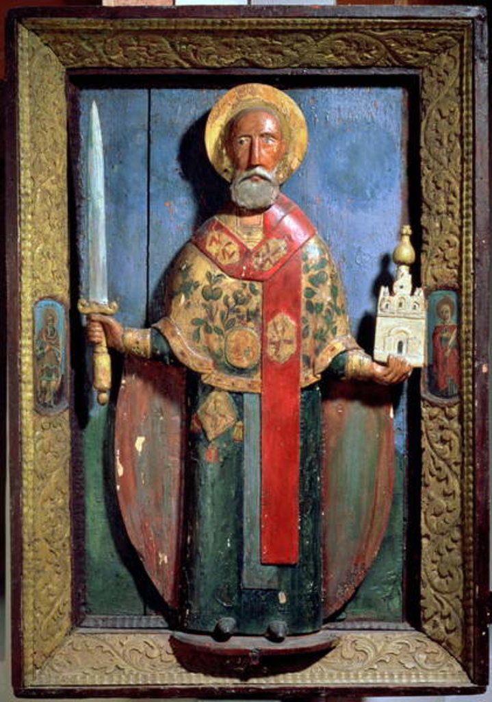 Detail of St. Nicholas of Mozhaisk, Yaroslavl School by School Russian