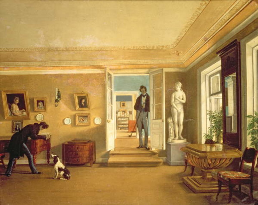 Detail of Interior by Kapiton Alekseevich Zelentsov