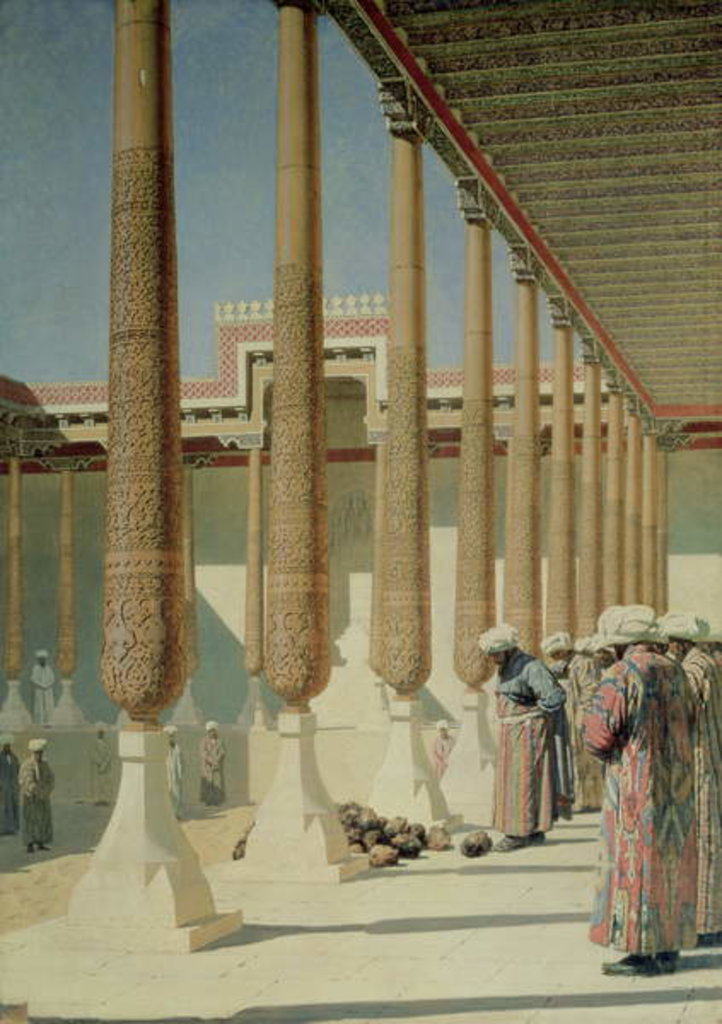 Detail of Display of Trophies, 1871-72 by Vasili Vasilievich Vereshchagin