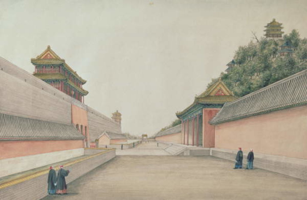 Detail of The Imperial Palace in Peking by Ivan Alexandrov