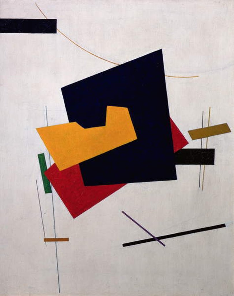 Detail of Suprematism, before 1916 by Klyun Ivan