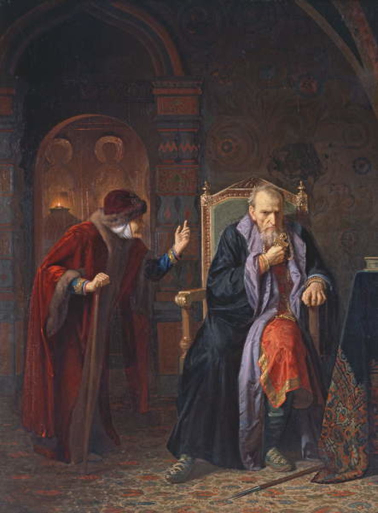 Detail of Tsar Ivan IV the Terrible and his Wet Nurse, 1886 by Karl Gottlieb Wenig